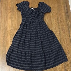 Anthropologie Francesca Tiered Midi Dress size M